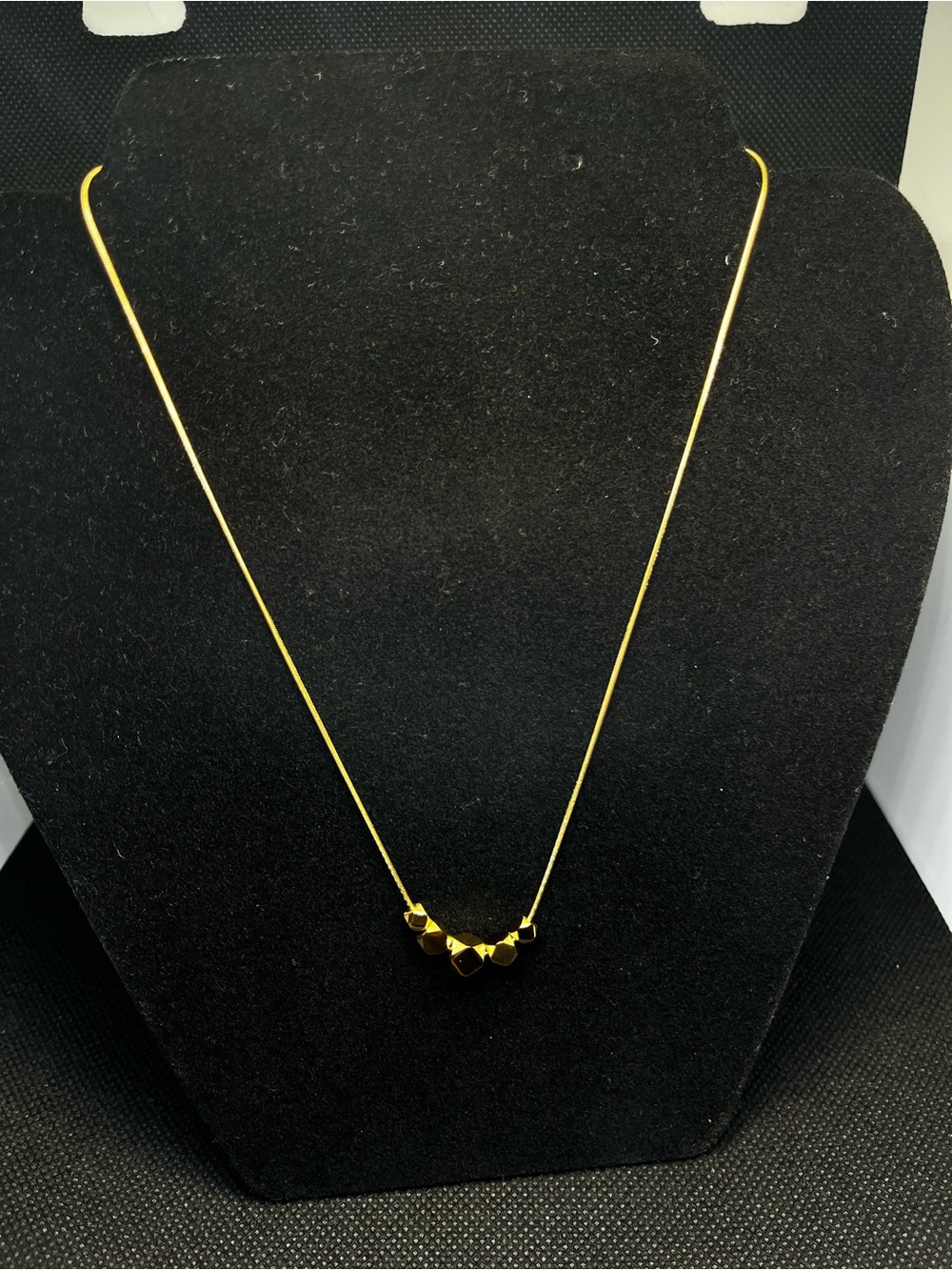 Minimalist Gold-plated Bead Necklace - Women Jewelry